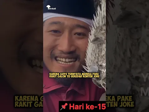 Siapa Sangka Ternyata Duo Mekah Pake Rakit Galon Cuma Sekedar Jokes