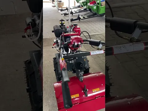 Dizel motokultivator so elektricen start