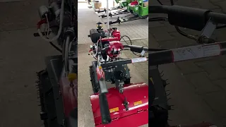 Dizel motokultivator so elektricen start