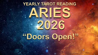 ARIES 2026 YEARLY TAROT READING - Powerful Year Ahead Forecast | 2026 Tarot Forecast ✨