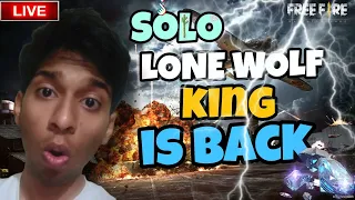 Free Fire Live 🔴 Lone Wolf King 🥴Yanva Gaming 😁 With Comeback Challenge 😂 #ff #freefire #YanvaGaming