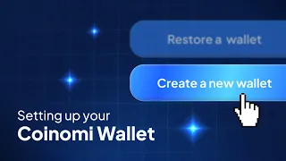 Setting up your Coinomi Wallet