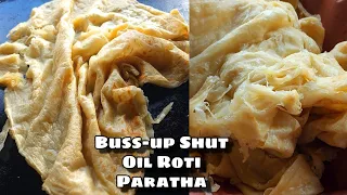 Wedding-Style Paratha/Buss-up Shut Roti | Silky & Flaky