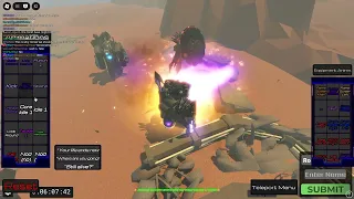 LEAD DEV WAS IN MY SERVER + WATCHMAN OF DOOM IN TOILET WORLD ROLEPLAY 2 ROBLOX