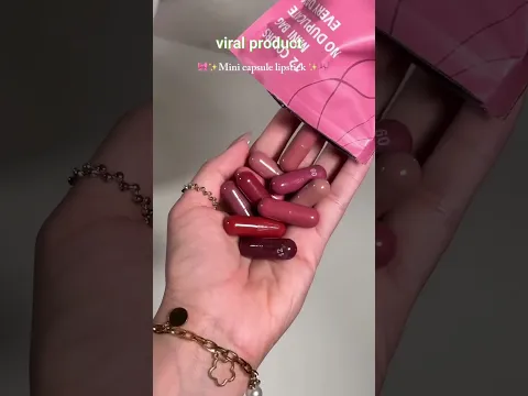Tiny makeup supremacy Magic Casa mini capsule lipstick ✨ 🔥 #mini #minimakeup #trendingnow #shorts