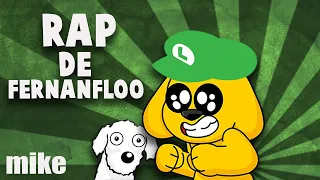 ¡MIKECRACK CANTA  EL RAP DE FERNANFLOO! 🎶🎤 PARODIA MUSICAL ANIMADA (COVER)