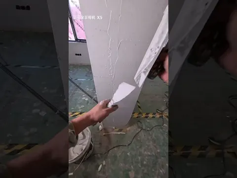 This Wall Repair Is Smoother Than CGI… Watch the Perfect Finish 😳