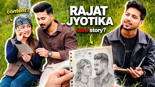 Jyotika and Rajat | Turning Their Love Story Into a Sketch | Sketchcast ✍️ @JyotikaRajat