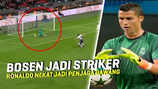 BUAT SEMUA ORANG TEPUK TANGAN‼️Masih Ingat? Momen C. Ronaldo Menjadi Penjaga Gawang Di Atas Lapangan