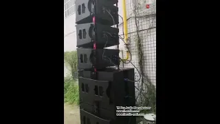 Waterproof Professional Line Array Sound Equipment (Matched Rain Cover Available)