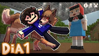 Quackity Se Une a Los Squid Games En Minecraft (Día 1)