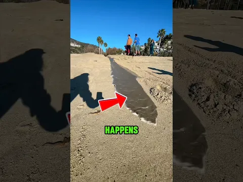Connecting a River to the Ocean and This Happened‼️😱