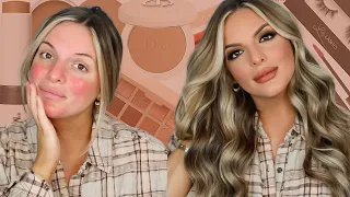 FIRST FALL MAKEUP LOOK OF THE YEAR! FULL GLAM WITH NEW MAKEUP | Casey Holmes