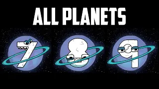 Number Lore Epilogue Ending But it's ALL PLanets