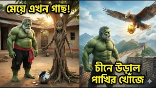 মেয়ের জীবনের প্রশ্ন! 💔 উড়াল পাখির ডিমের খোঁজে হাল্ক চীনে গেলো Father HULK Saving His Daughter!