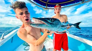 PESCAMOS un MONSTRUO MARINO en el CARIBE **mala idea**