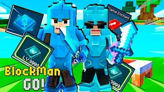 DUPLA DE YOUTUBERS FULL DIAMANTE ENCANTADO OP no BED WARS do BLOCKMAN GO !!