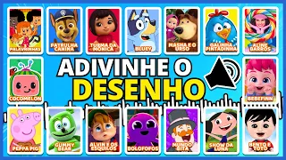 🔊ADIVINHE PELA MÚSICA | Edição: Desenhos Infantil | Músicas Infantil | #buuquiz #quiz