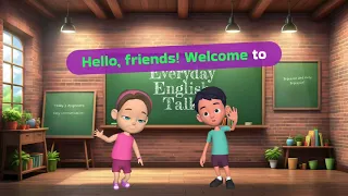 🌟 Easy English Conversation for Kids | Learn to Speak with Adam & Luna