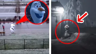 5 OLAF Reales Captados en Camara en la Vida Real