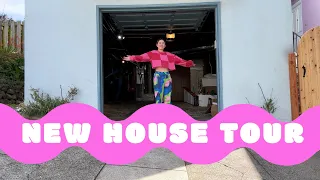 New house tour! Design and DIY plans. Rainbow house theme?