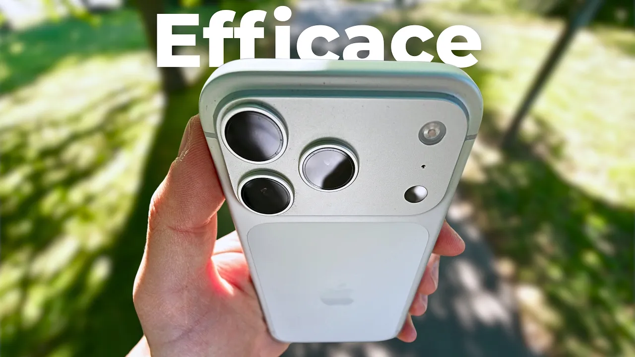Vid�o-Test de Apple iPhone 17 Pro par Discoverdose