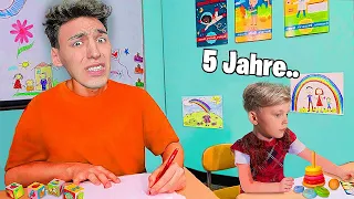ZURÜCK zum KINDERGARTEN für 1 TAG - Challenge