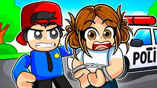 ABİMLE HIRSIZ POLİS OYNADIK💥ROBLOX BROOKHAVEN🏡RP