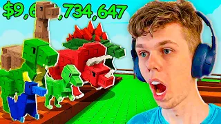 Dinosaurs in Grow a Garden! (Roblox)