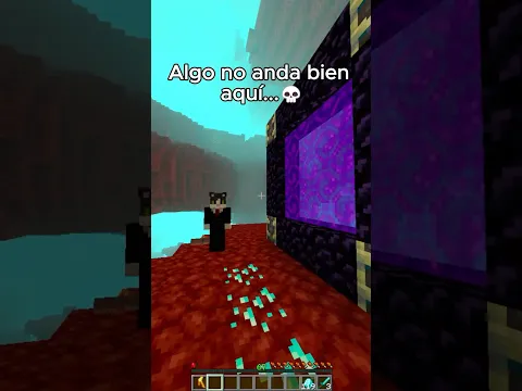 Algo NO anda BIEN #minecraft #shorts
