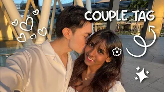 the long overdue couple tag you've been waiting for...