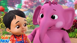 Ek Mota Hathi, एक मोटा हाथी, Hindi Rhyme for Kids