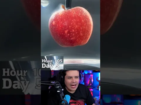 Manzana en el AGUA durante 1 año  #shorts  @PhotoOwl