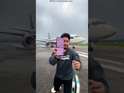 Flight is missed the boy is sitting holding on to it 😲