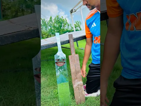 Glass Bat का बदला 😱 Part 1 #cricketwithvishal #shorts