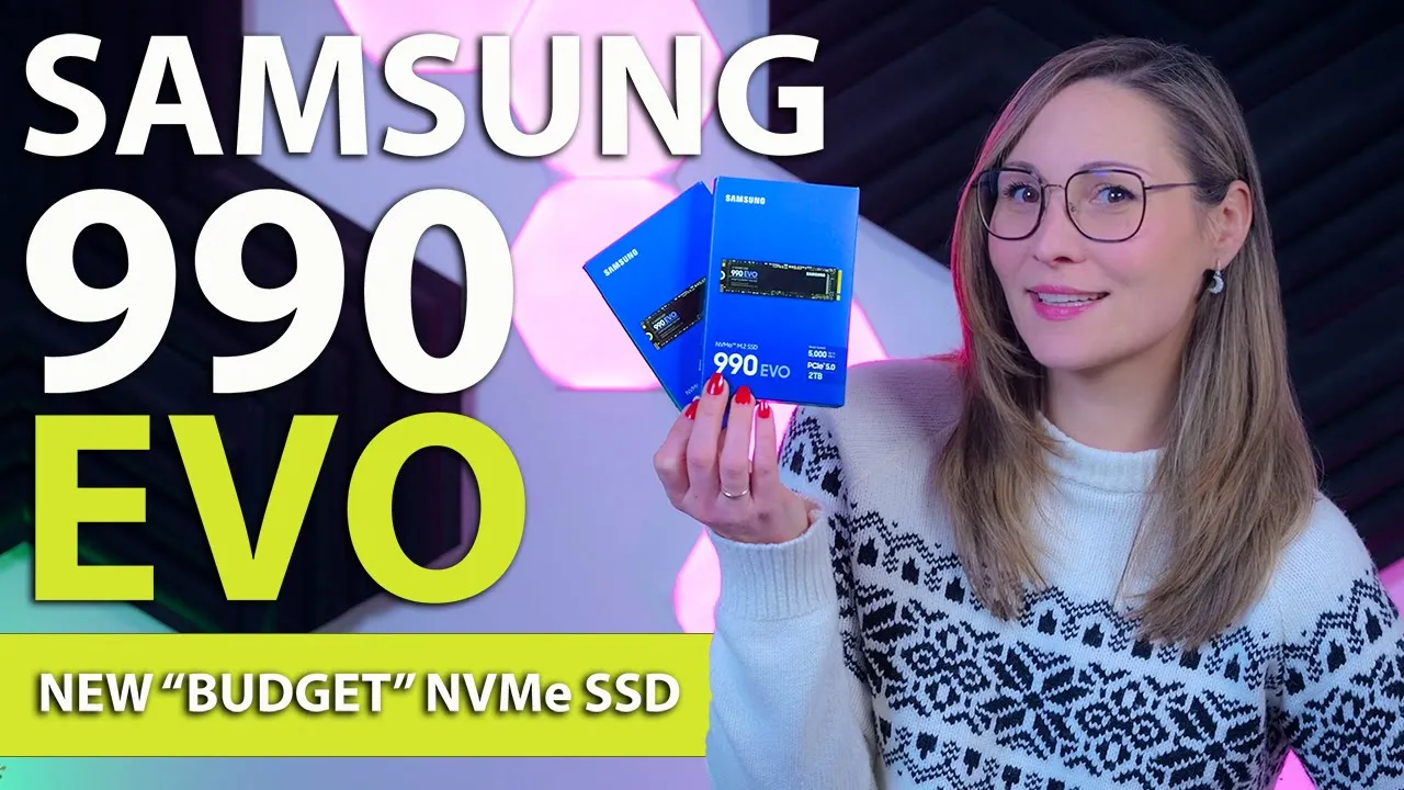 Vido-Test de Samsung 990 EVO par Techtesters