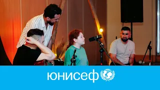 Safarmuhammad - живой концерт и открытое общение с детьми в рамках проекта с ЮНИСЕФ.