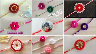 Best 9 Easy And Beautiful Rakhi Making | DIY | DIY Rakhi | Handmade Rakhi