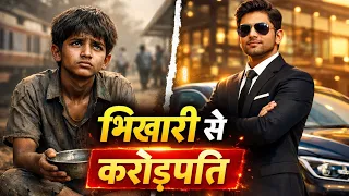 स्टेशन का भिखारी बना करोड़पति 😱 | Real Motivational Story | Success Story Hindi