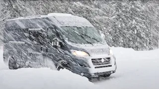 My 1st Winter of Blizzard & Snow Storm Camping in the Van: What I Learned From The Extreme Winter