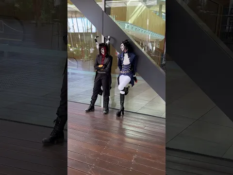 Ending was too funny to retake 😂 #helluvaboss #stolas #shakemyhand #blitz #stolitz #cosplay