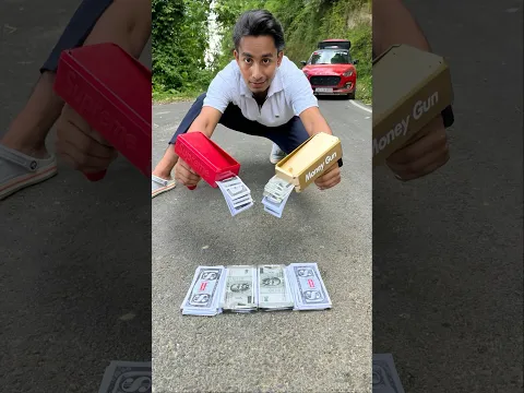 ₹200 Duita Money Gun Unboxing🔥#shorts