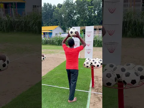 Intense Balloon Popping & Basketball Challenge - Who Will Win ?