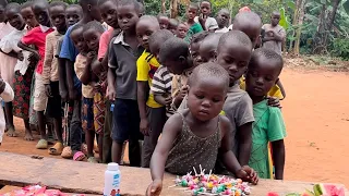 FUN TIME IN OUR AFRICAN VILLAGE WITH THE KIDS