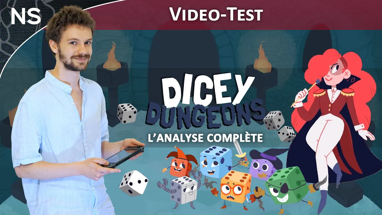 Vido-Test de Dicey Dungeons par The NayShow