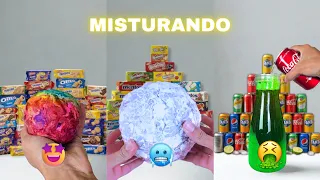 Misturei Todos os Refrigerantes, Chicletes, Recheio de Biscoito e Muito Mais!