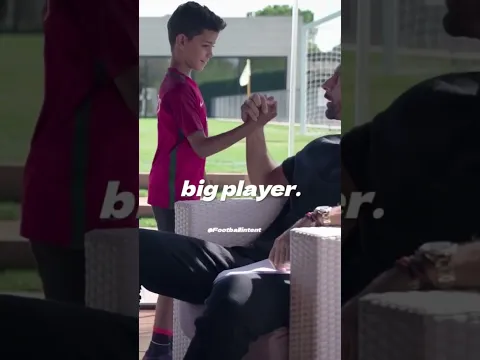 Ronaldo’s son Infiltrates Interview 😂                                #ronaldo #cristianoronaldo