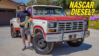We Built a NASCAR Style Exhaust on a DIESEL! IT SOUNDS INSANE!