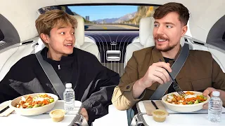 Stuck In A Maybach With MrBeast!