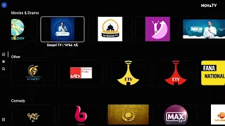 How to open Nova TV in Lifestar 1 Million 4K Android receiver